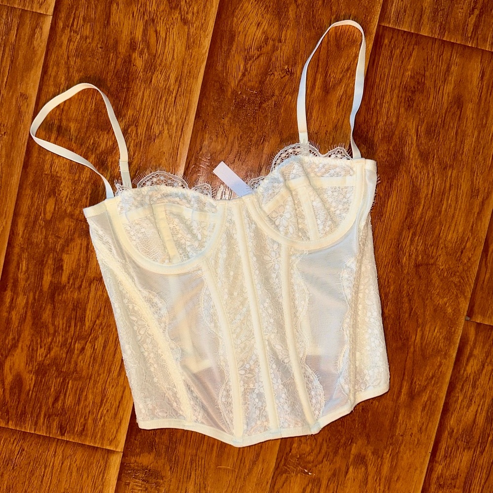 UO Modern Love Corset Top
